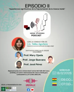 El regreso de las voces de la ciencia: Un puente transmedia para el intercambio de conocimientos y cultura. voicesofscience2